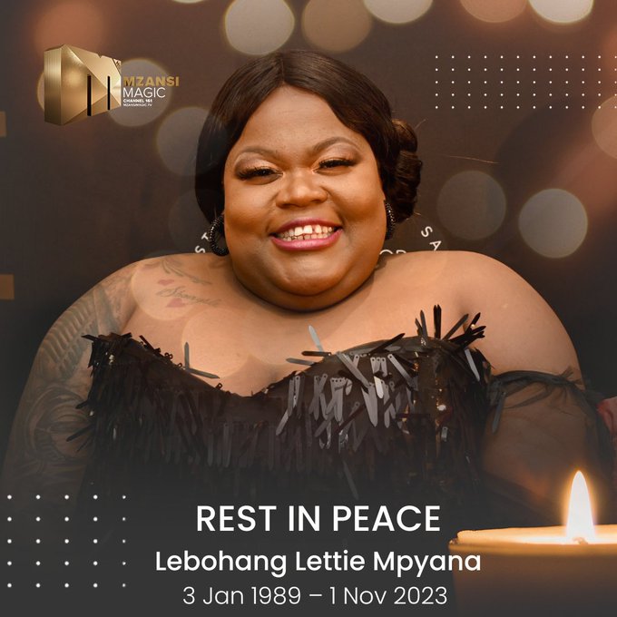 Lebohang Lettie Mpyana.